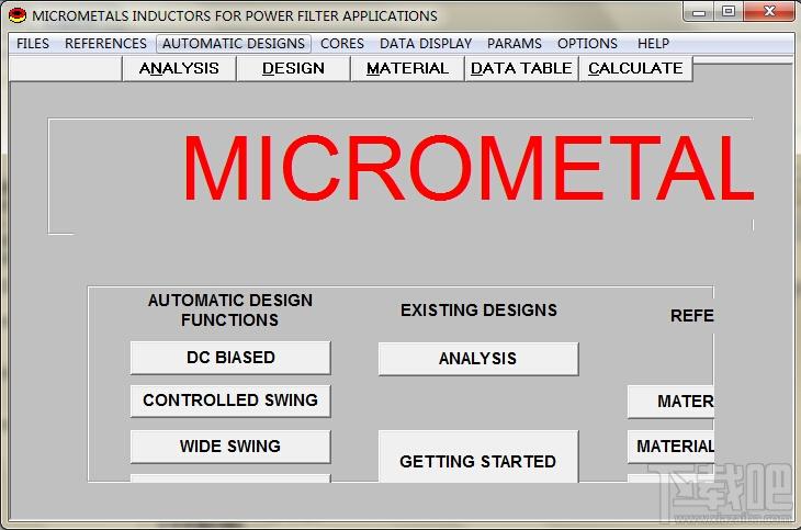 MICROMETALS,MICROMETALS下载,电感设计软件
